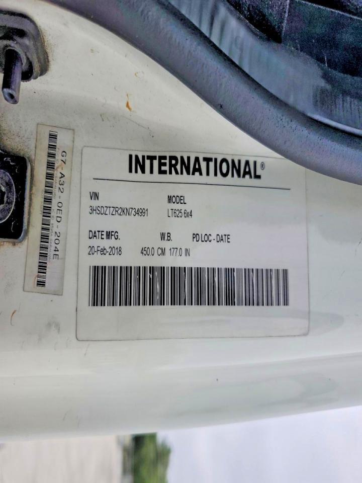2019 International LT625 Semi Truck
