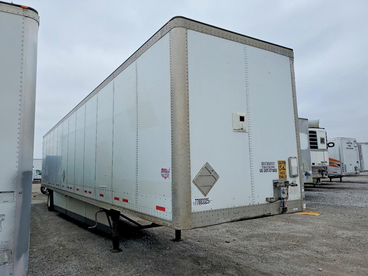2014 Wabash SH Dvlshpc DRY Van Trailer