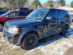 Salvage cars for sale from Copart Mendon, MA: 2011 Land Rover Range Rover Sport hse