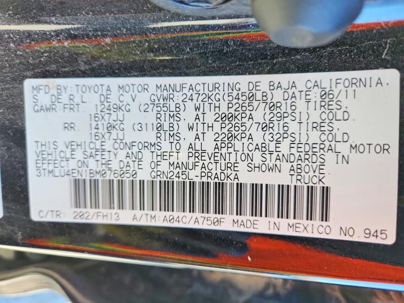 2011 Toyota Tacoma V6