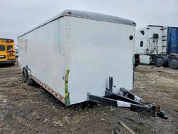 Salvage trucks for sale at Elgin, IL auction: 2010 Wells Cargo Enclosed Cargo Trailer