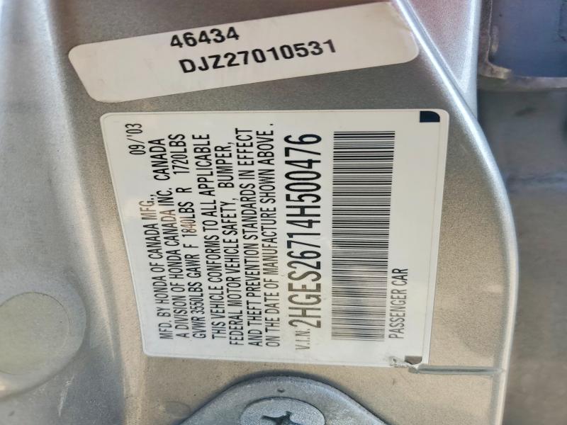 2004 Honda Civic ex