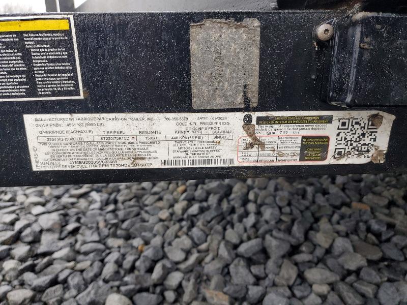 2025 Carry-On Equipment Trailer