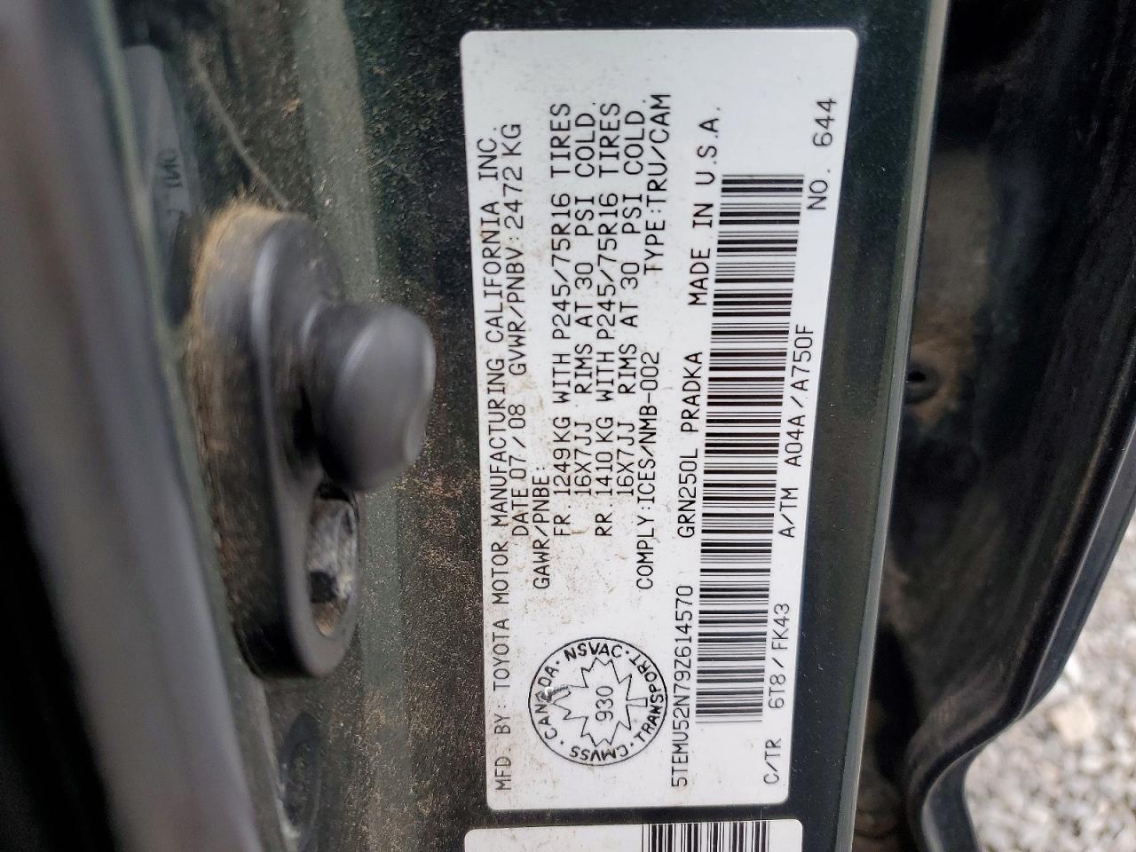 2009 Toyota Tacoma V6