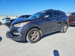 Salvage cars for sale from Copart Haslet, TX: 2018 Hyundai Santa fe Sport 2.4l