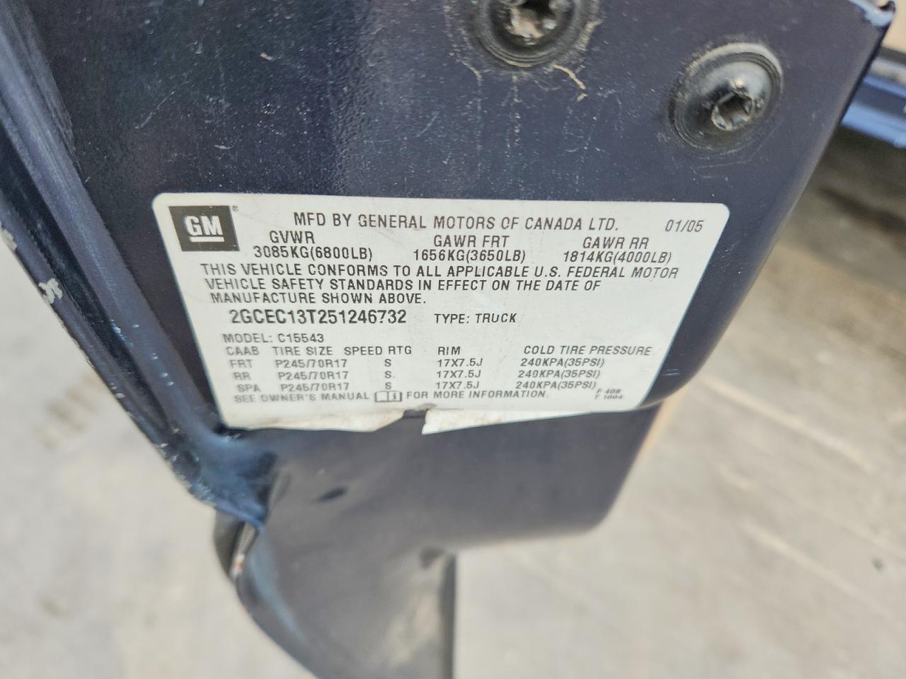 2005 Chevrolet Silverado C1500