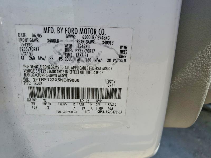2005 Ford F150