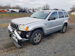 Jeep salvage cars for sale: 2007 Jeep Grand Cherokee Limited