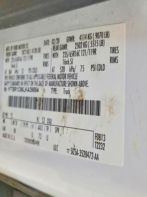 2020 Ford Transit 250 Delivery Van