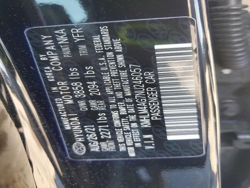 2022 Hyundai Elantra sel