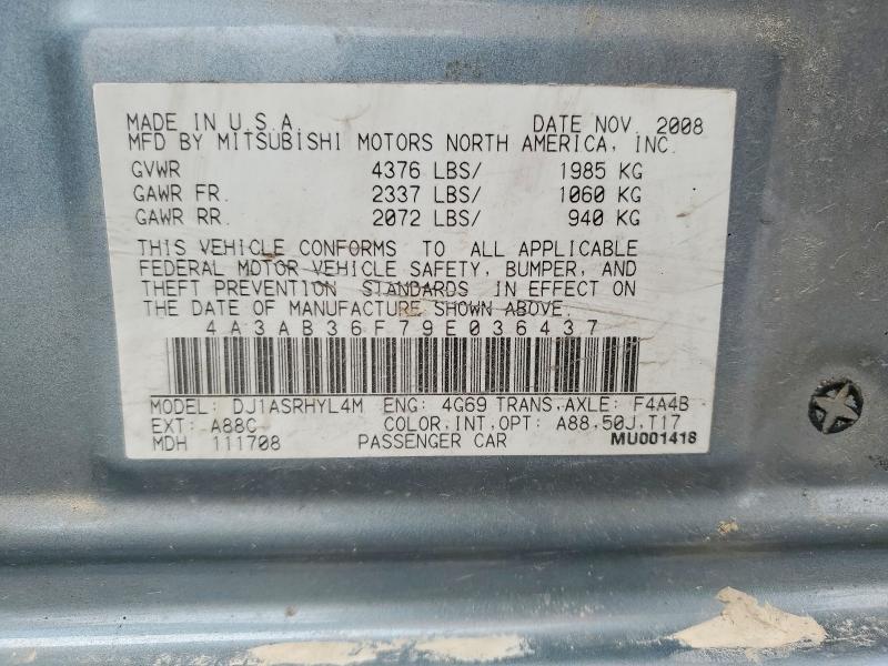 2009 Mitsubishi Galant es