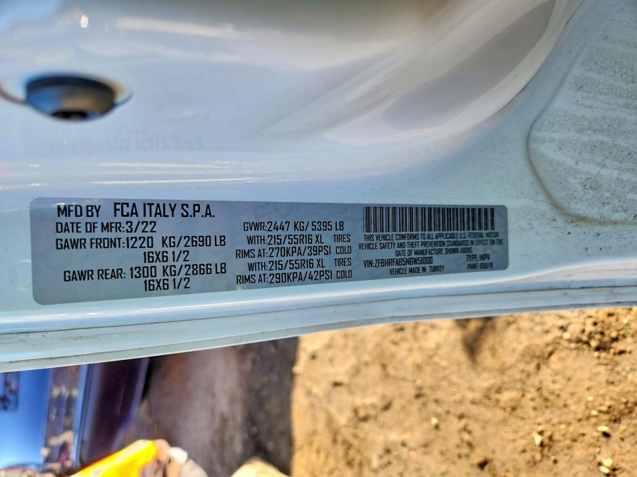 2022 Dodge RAM Promaster City Tradesman