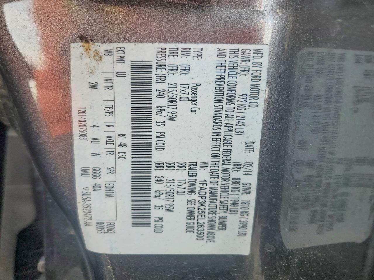 2014 Ford Focus se