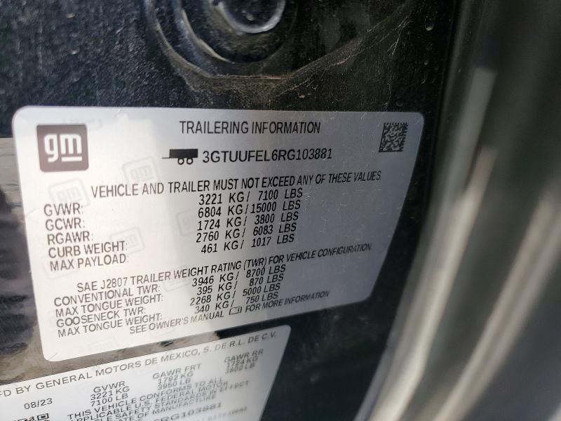 2024 GMC Sierra K1500 AT4X