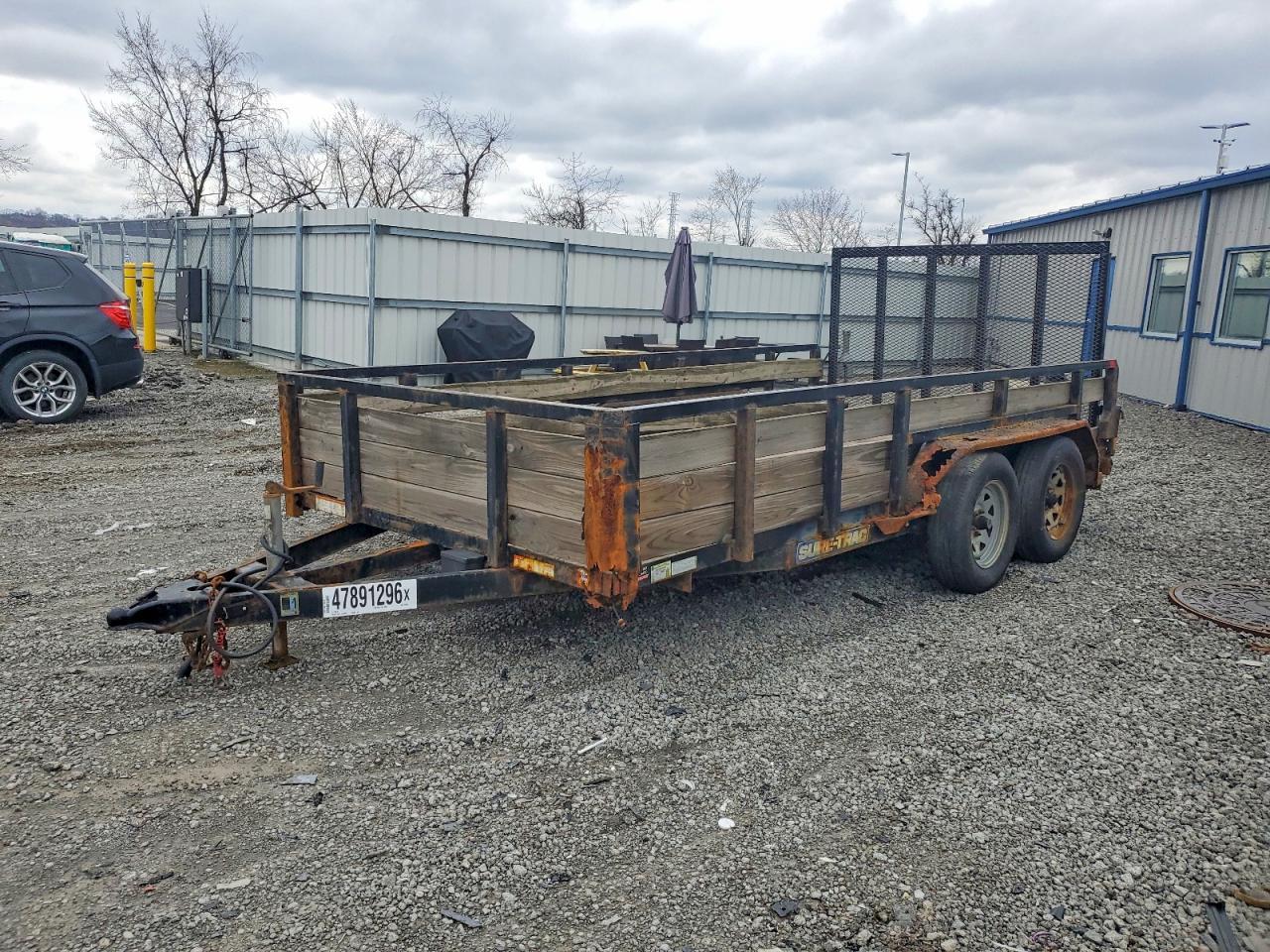 2020 Sure-Trac ST8214HSTT-B-070 Utility Trailer