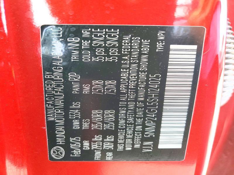 2025 Hyundai Santa fe sel