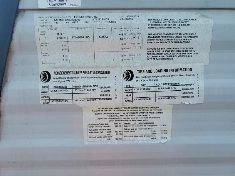 2021 Forest River Independence Trail Trailer