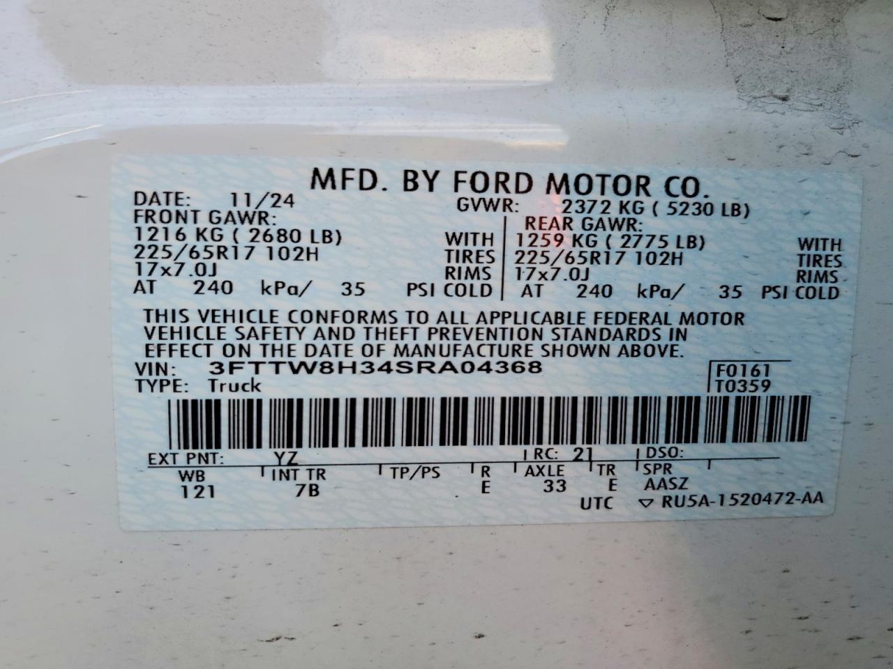 2025 Ford Maverick XLT