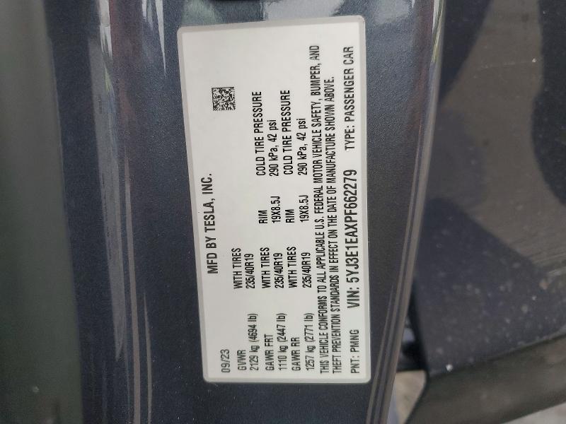 2023 Tesla Model 3