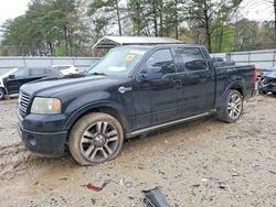 Salvage trucks for sale at Austell, GA auction: 2007 Ford F150 Supercrew