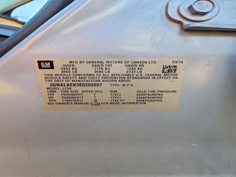 2014 Chev Equinox ls