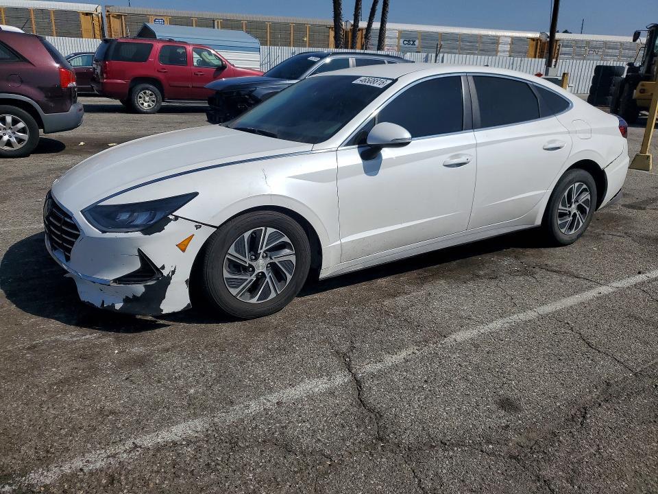 2021 Hyundai Sonata Hybrid Blue