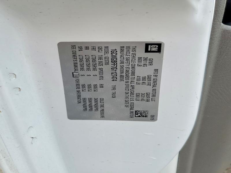 2016 Chev Rolet Express G2500