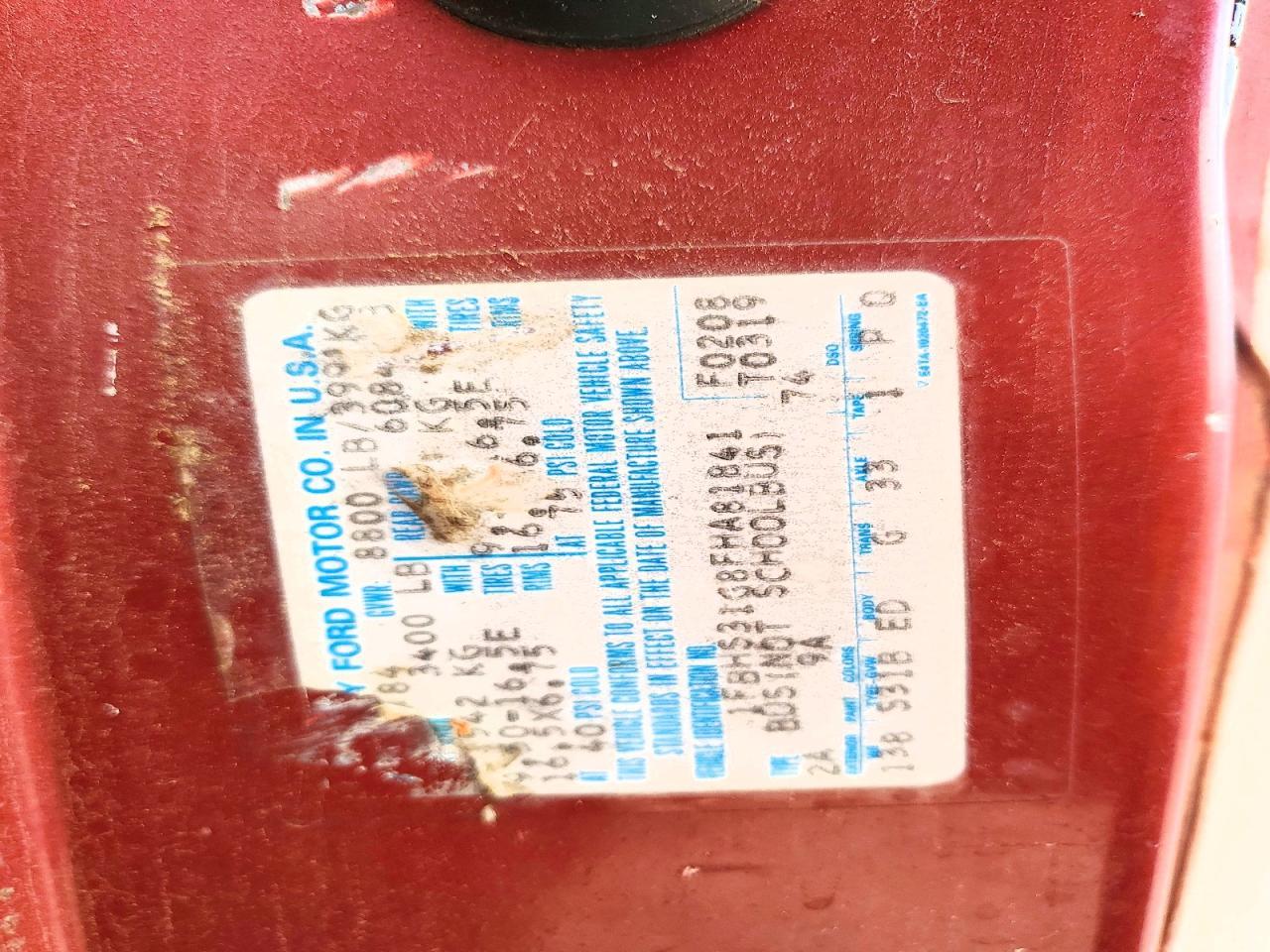 1985 Ford Econoline E350 Super Duty