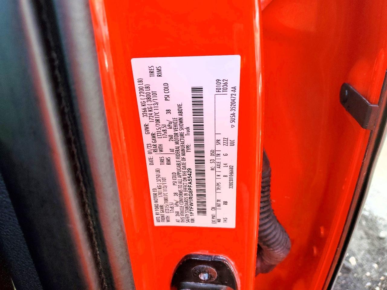 2023 Ford F150 Raptor