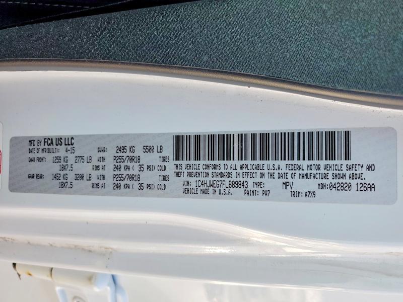 2015 Jeep Wrangler Unlimited Sahara