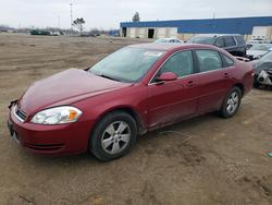 2008 Chevrolet Impala lt en venta en Woodhaven, MI