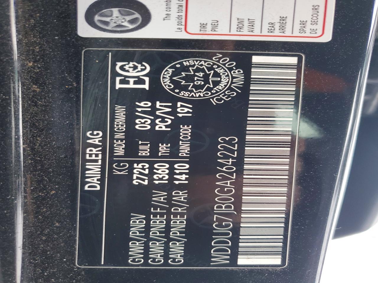 2016 Mercedes-Benz S 63 amg 4matic