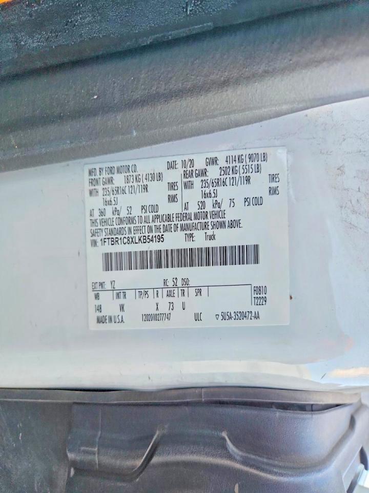 2020 Ford Transit 250 Delivery Van