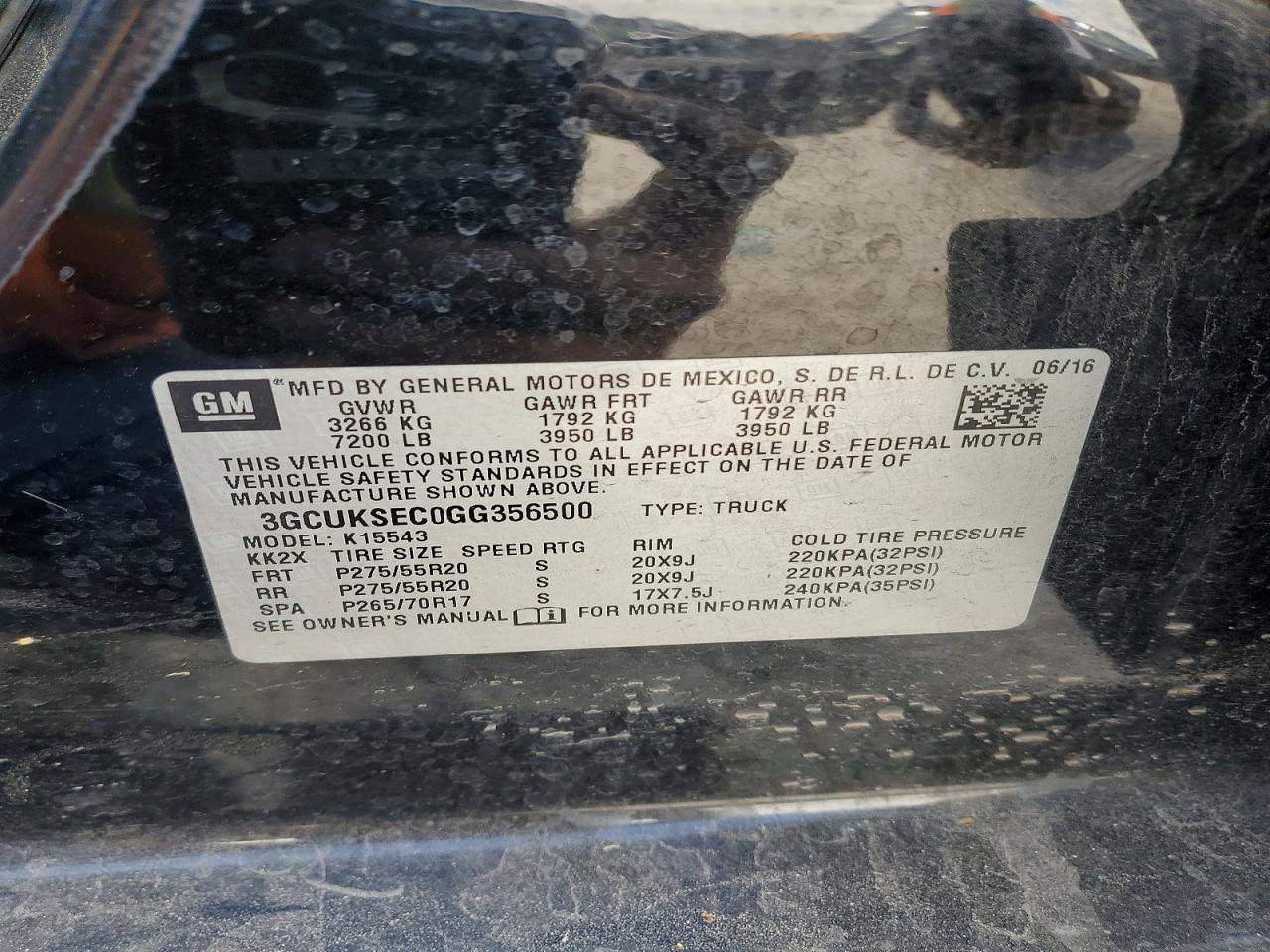 2016 Chevrolet Silverado K1500 LTZ