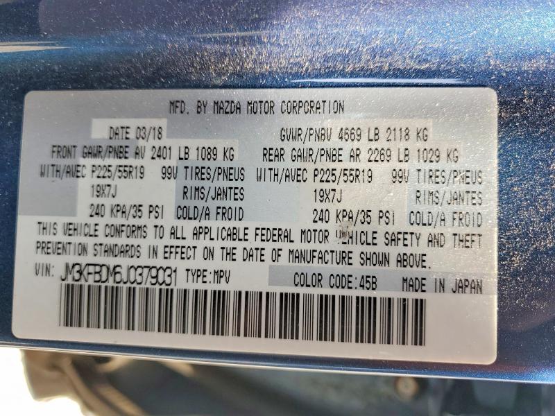 2018 Mazda Cx-5 Grand Touring