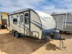 Salvage trucks for sale at Longview, TX auction: 2018 Trailers 2018 KZ-RV Sonic Camper