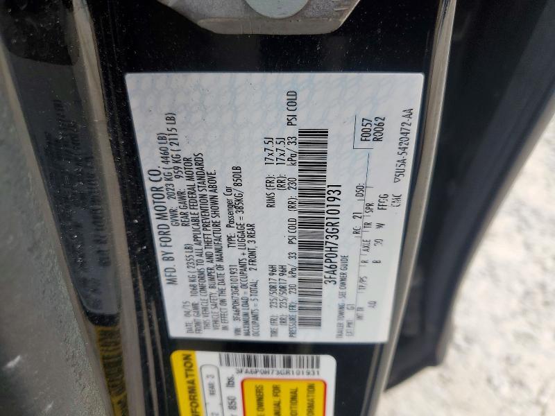 2016 Ford Fusion se
