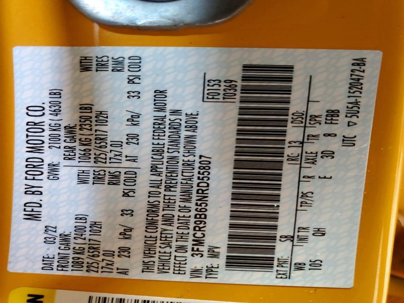 2022 Ford Bronco Sport big Bend