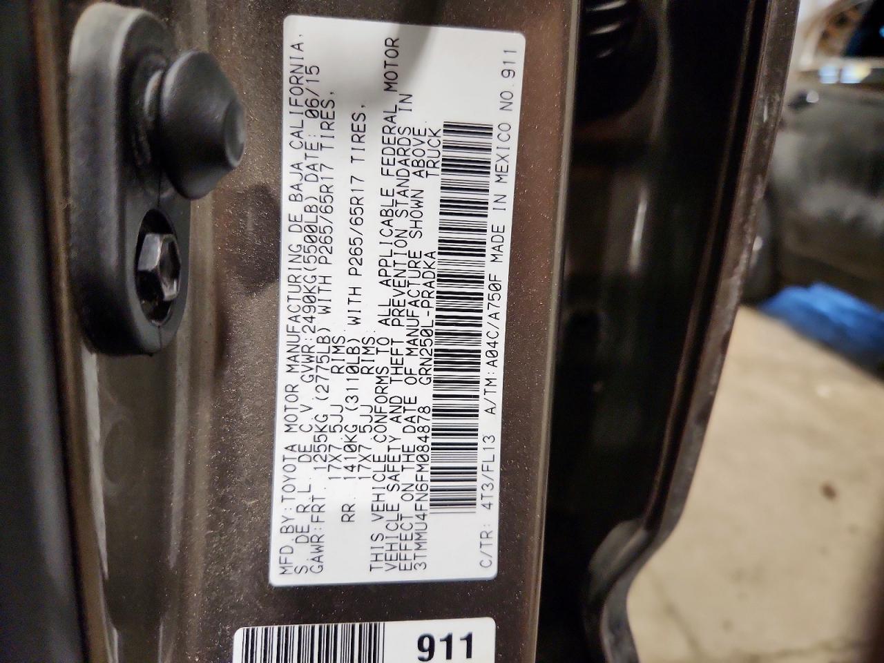 2015 Toyota Tacoma V6