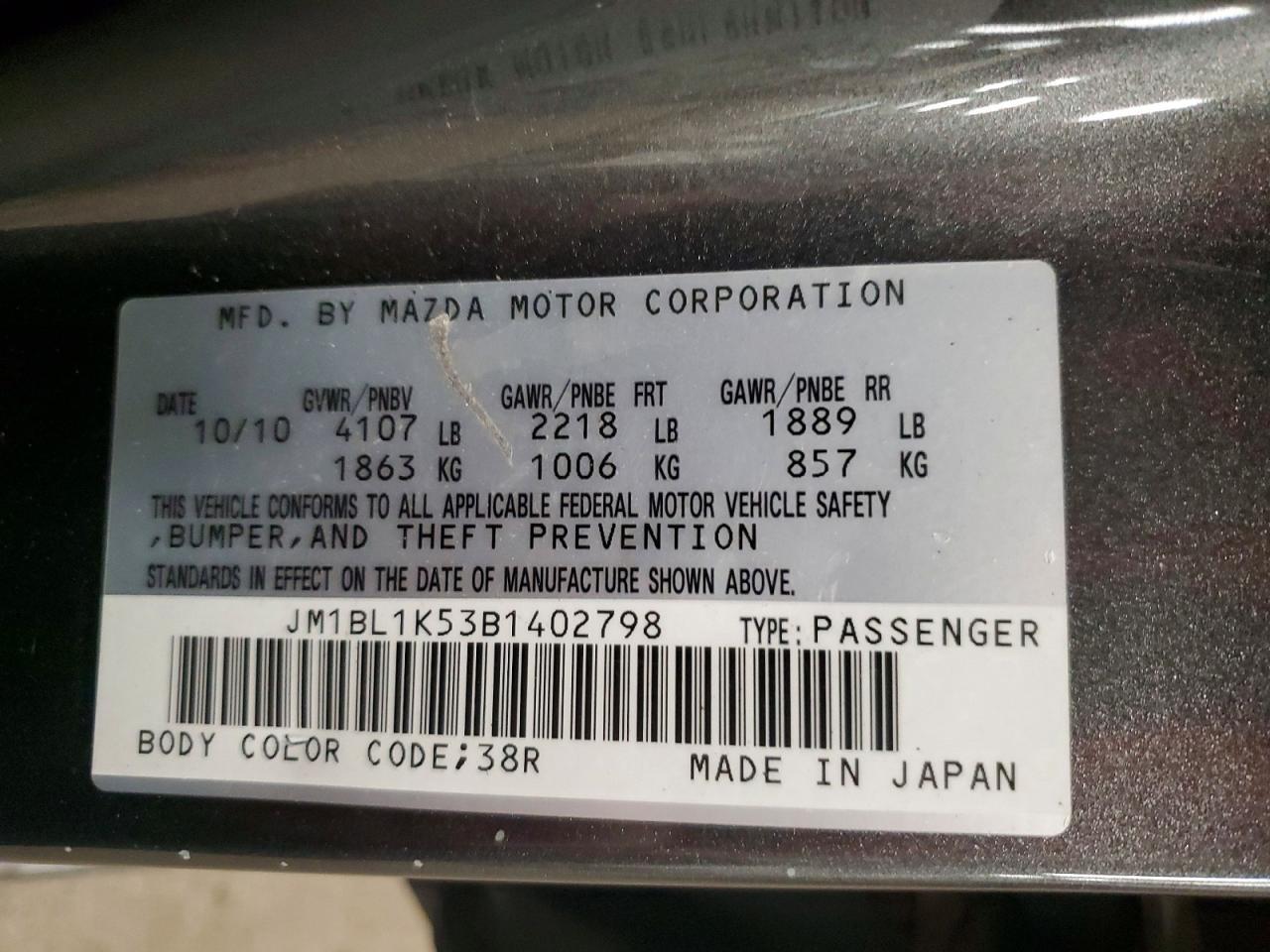 2011 Mazda 3