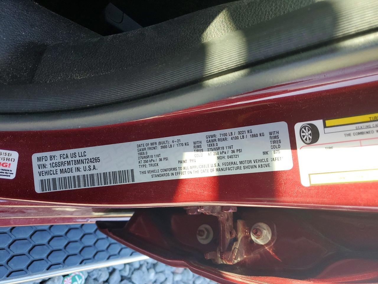 2021 Ram Trucks 1500 BIG Horn