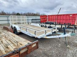 Salvage trucks for sale at Earlington, KY auction: 2025 Horizon UZ7BP-1'X22' Utility Trailer