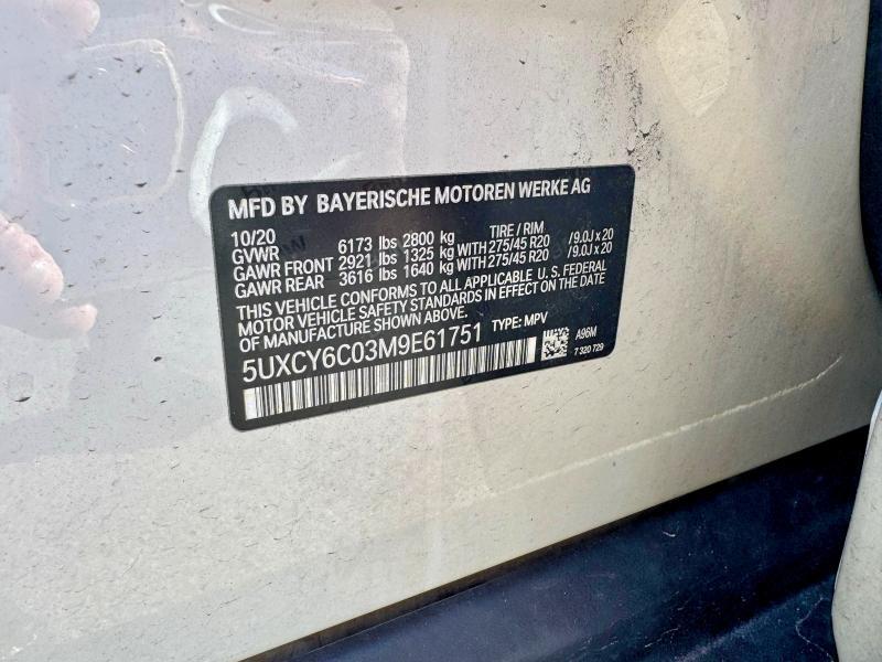 2021 BMW X6 Xdrive40i