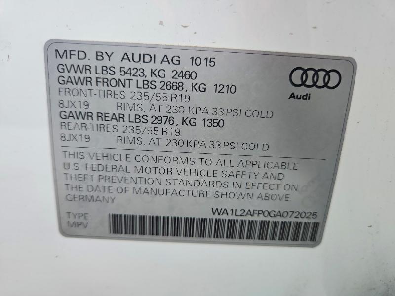 2016 Audi Q5 Premium Plus