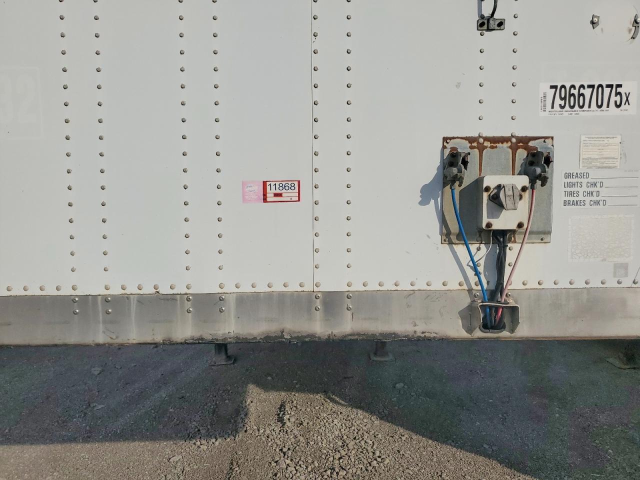 2010 Wabash DRY Van Trailer