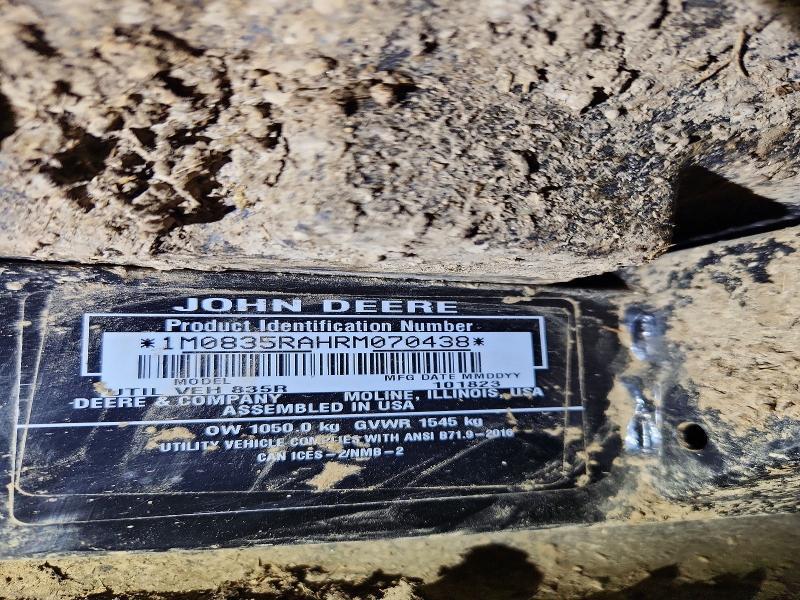 2024 John Deere Xuv865r