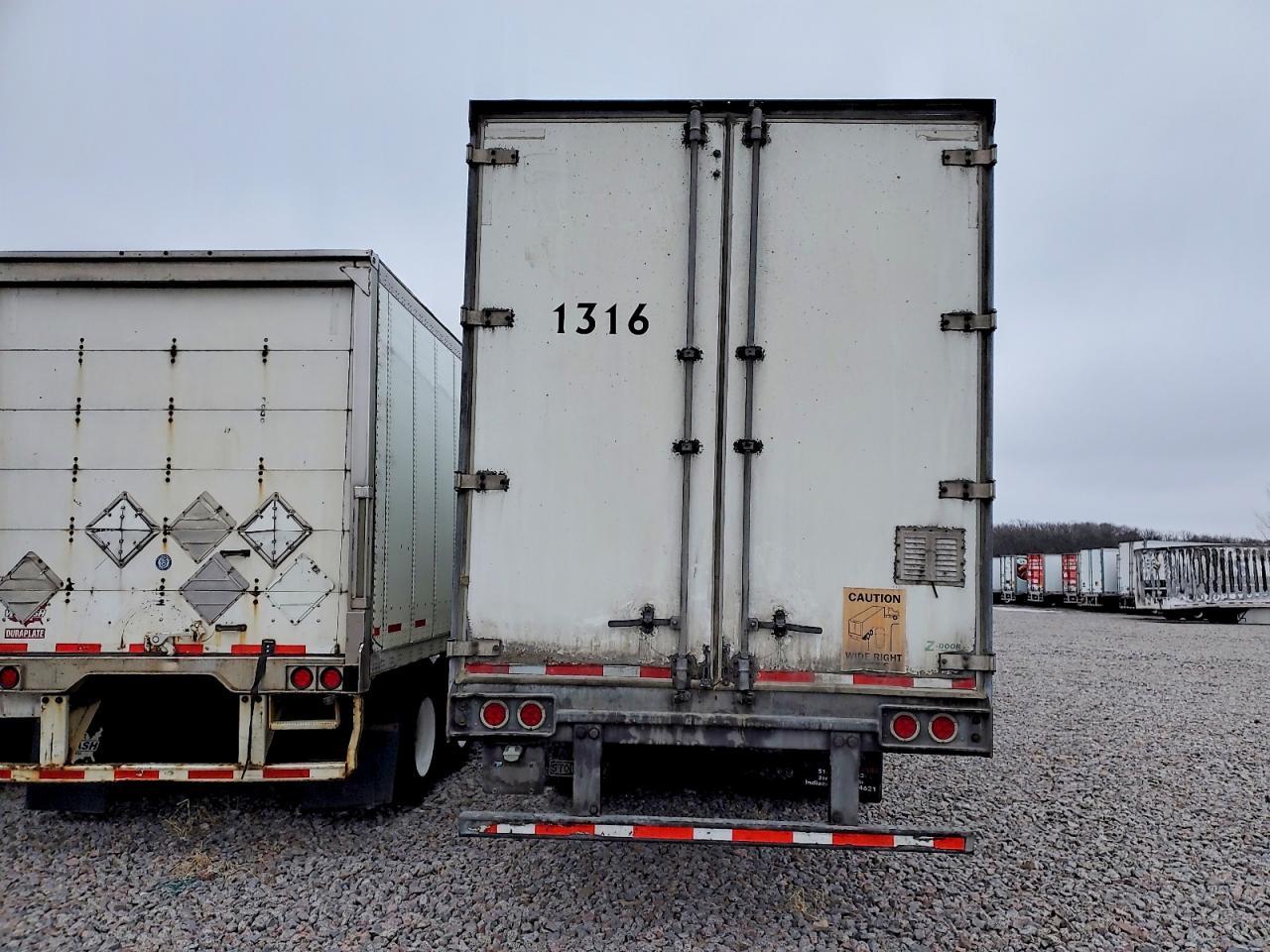 2013 Stoughton Zgpvw-535T-S-C-AR DRY Van Trailer