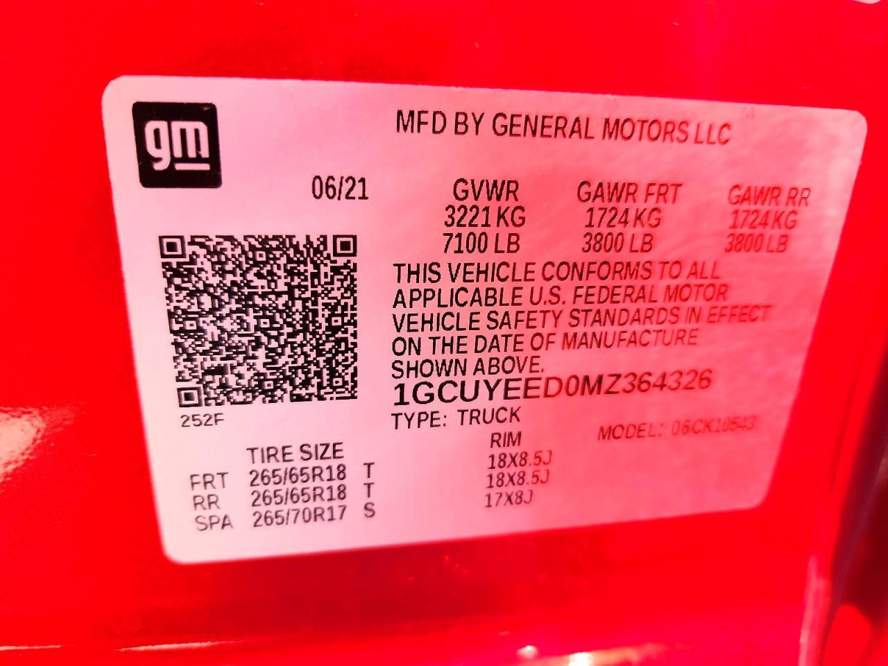 2021 Chevrolet Silverado K1500 RST