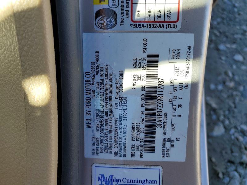 2009 Ford Fusion se