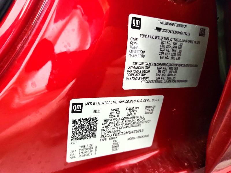 2021 Chevrolet Silverado K1500 RST